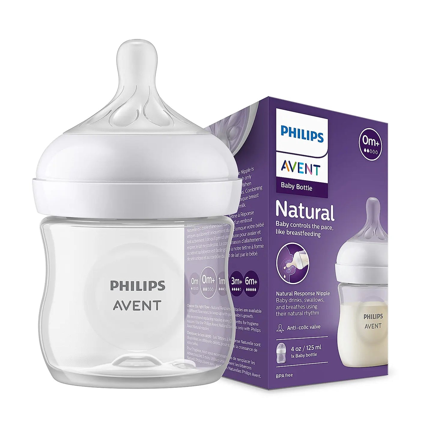 Avent Baby Bottle 0m+