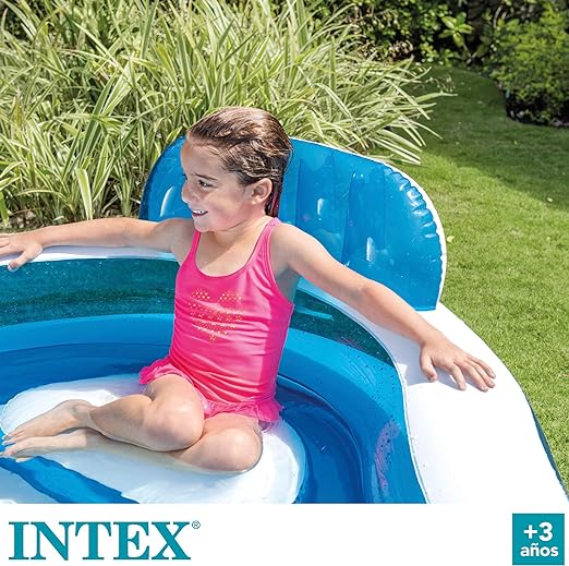 Intex swim center family lounge pool 2.29 x 2.29 x 0.66m