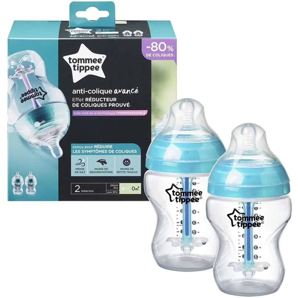 Tommee Tippee anti-colic 260ml 2 Pack Slow Flow