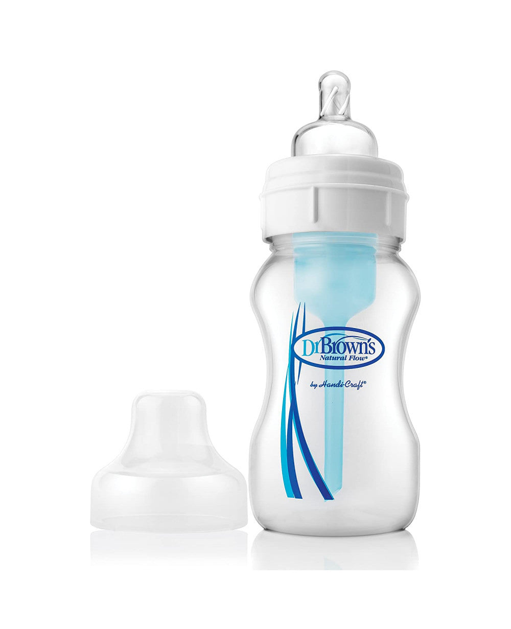 Dr. Brown's 8 oz / 240 ml PP Wide-Neck Baby Bottle