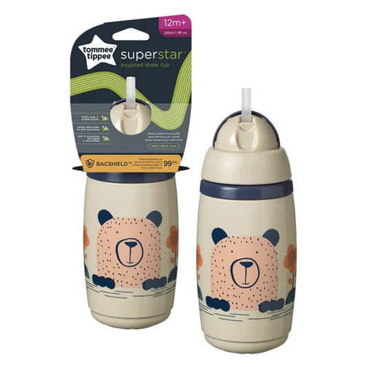 Tommee Tippee  1X INSULATED STRAW 266ML