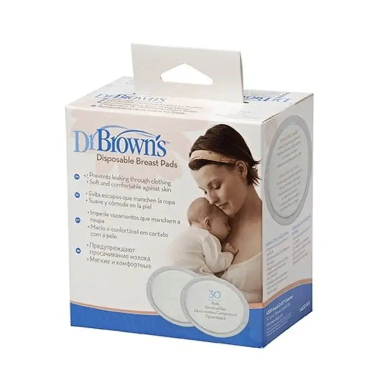 Dr. Brown's Disposable Breast Pad Oval 30-Pack