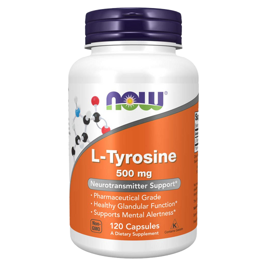 Now L-Tyrosine 500 mg 120cap