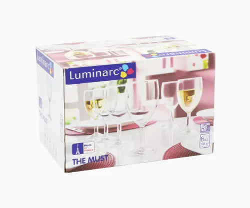 LUMINARC Ballon Opti Shape - Glasses 190 ml