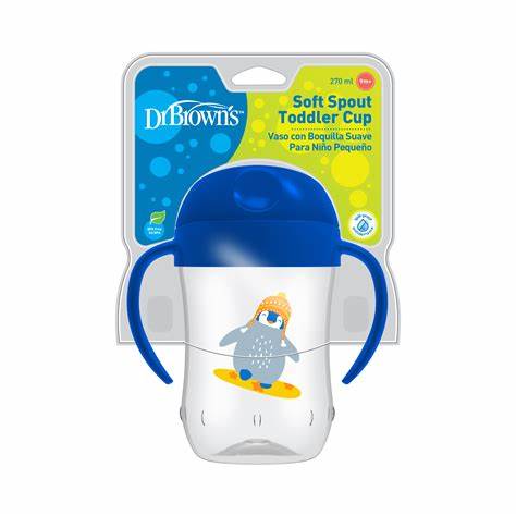 Dr. Brown's/270ml Soft-Spout Toddler Cup,9m+