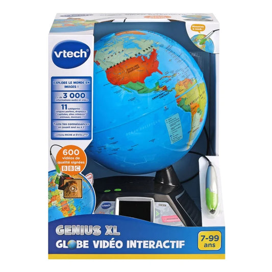 Vtech Genius XL : Globe vidéo interactif