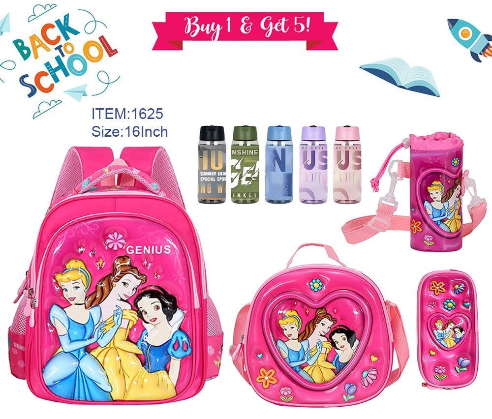 Character Backpack 41cm 5pcs Set