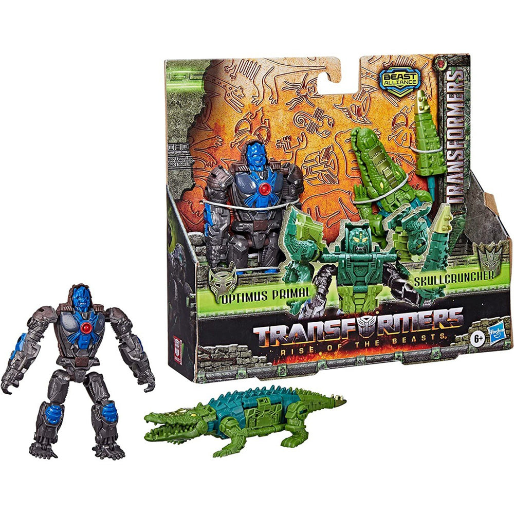 Hasbro Transformers Beast Combiners 2-Pack Optimus Primal & Skullcruncher