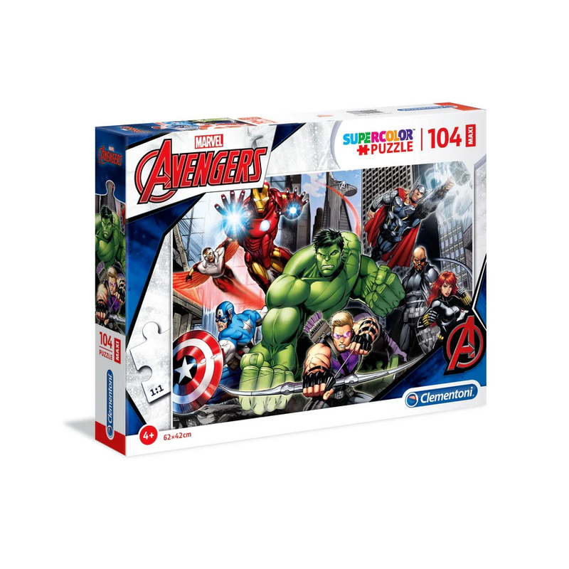 Clementoni Puzzle Maxi The Avengers 104 pcs