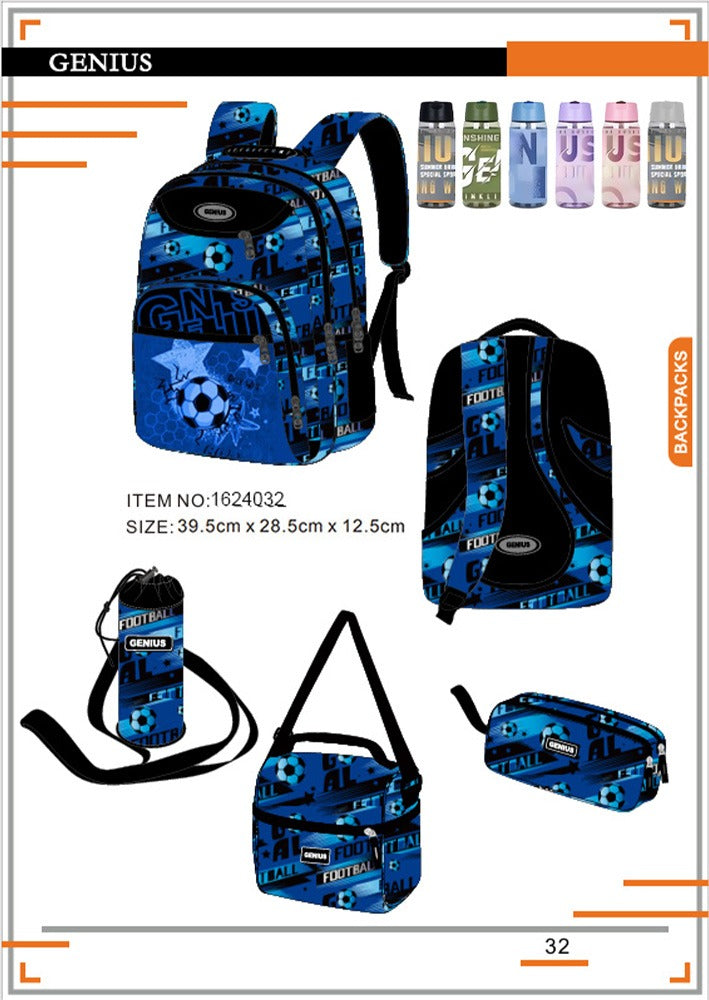 Backpack 40cm 5pcs Set