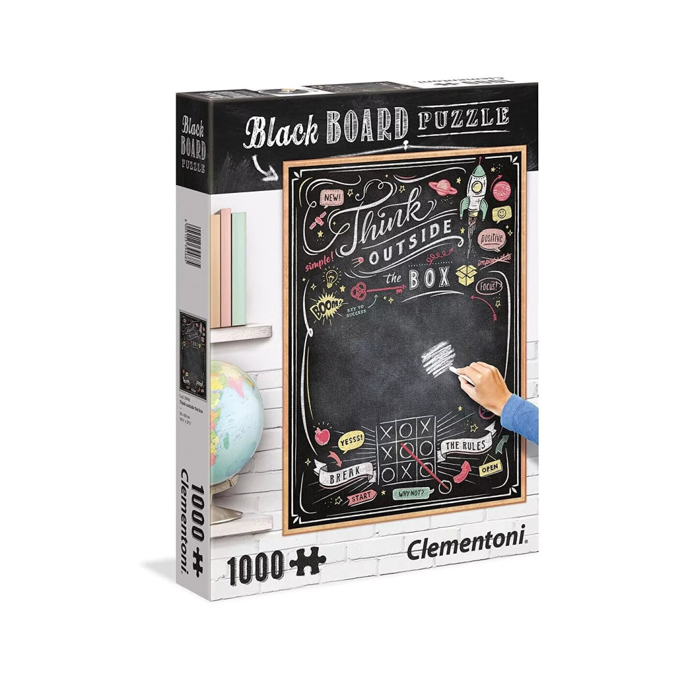 Clementoni Puzzle Blackboard Think Outside 1000 pcs