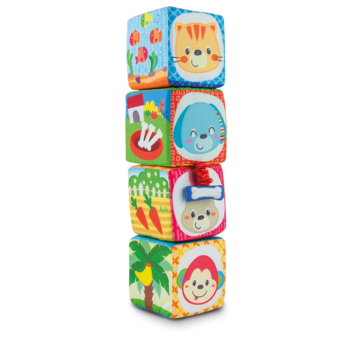 Winfun Animal Pals Soft Blocks