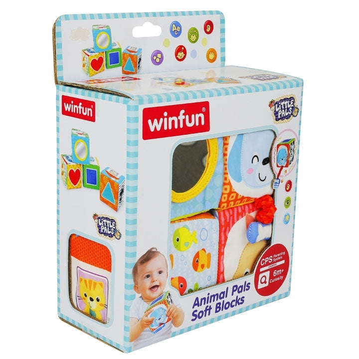 Winfun Animal Pals Soft Blocks