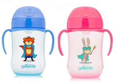 Dr. Brown's Sippy FREE Cup 270ml soft spout 9m+