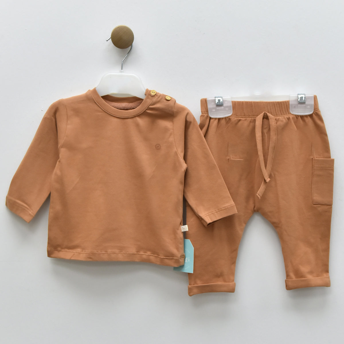 WOGİ Boy 12-18 Months Basic Sweat Men's Suit