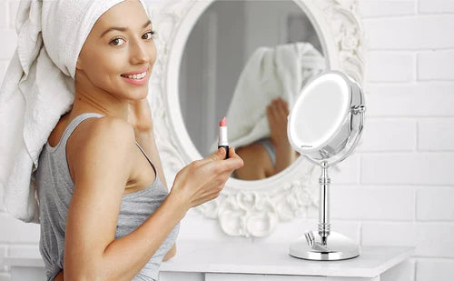 ORBEGOZO Mirror With 2 Sides + LED Light