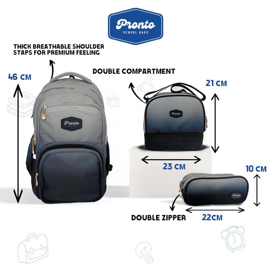 Backpack 46cm 3pcs Set