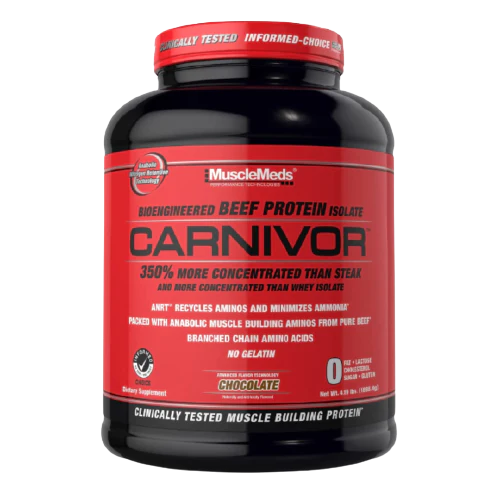 MuscleMeds Carnivor Beef Protein Isolate  5LBS Flavor 56srv