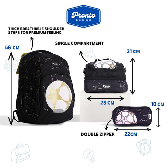 Backpack 46cm 3pcs Set