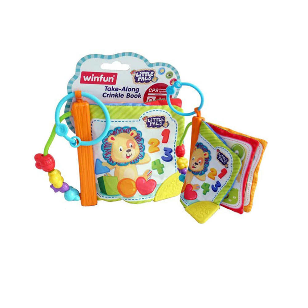 Winfun Take-Along Crinkle Book