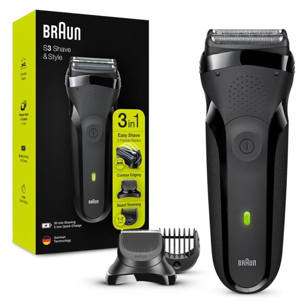 Braun Series 3 Shave & Style 300BT Electric Shaver