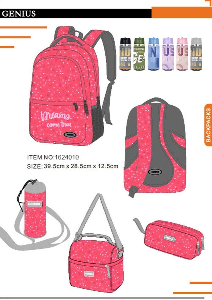 Backpack 40cm 5pcs Set