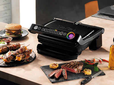 TEFAL OptiGrill Contact Grill, 2000w Black