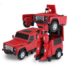 RASTAR Land Rover Defender Transformable Car R/C