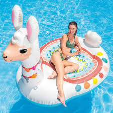 Intex Inflatable Llama Float with Handles, 173cm