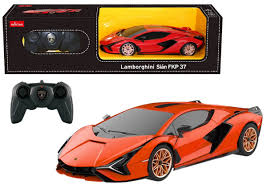 Lamborghini Sian 2020 Orange RC 1/24 Rastar RS2120-193