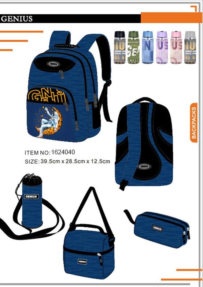 Backpack 40cm 5pcs Set