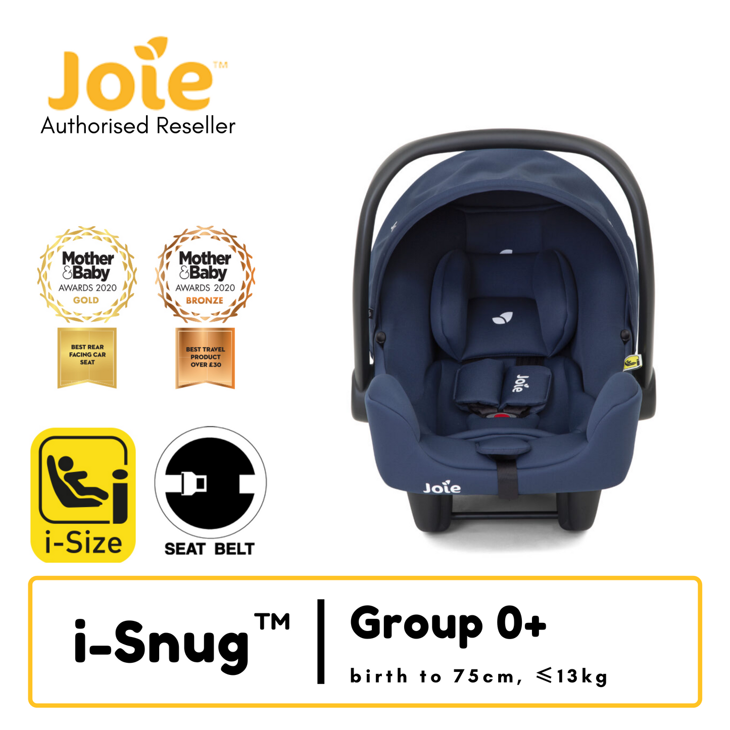 Joie ISnug Car Seat All in One Market
