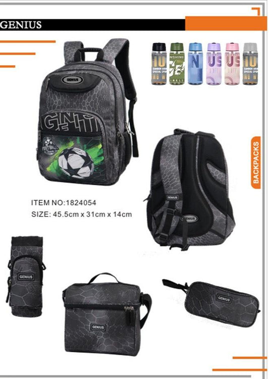 Backpack 45.5cm 5pcs Set