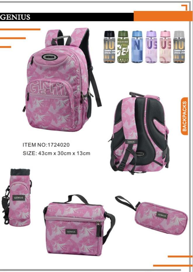 Backpack 43cm 5pcs Set