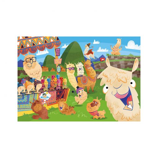 Clementoni Puzzle No Probl Lama 104 pcs