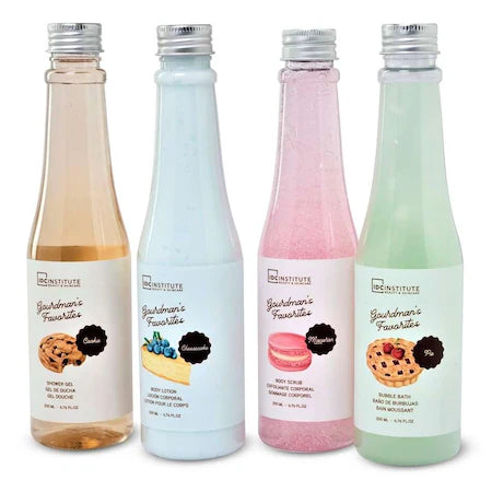 Martinelia Set of 4 bath products Gourmand's Favorites Bottles IDC Institute