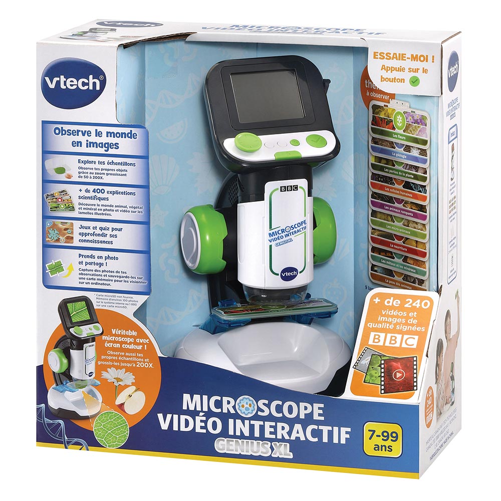 Vtech Genius XL - Microscope vidéo interactif