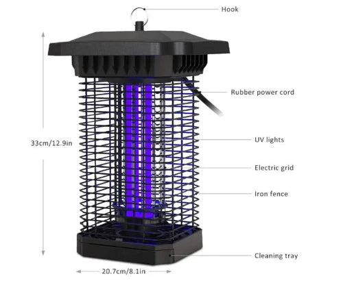 BACKTURE Mosquito Repellent Lamp