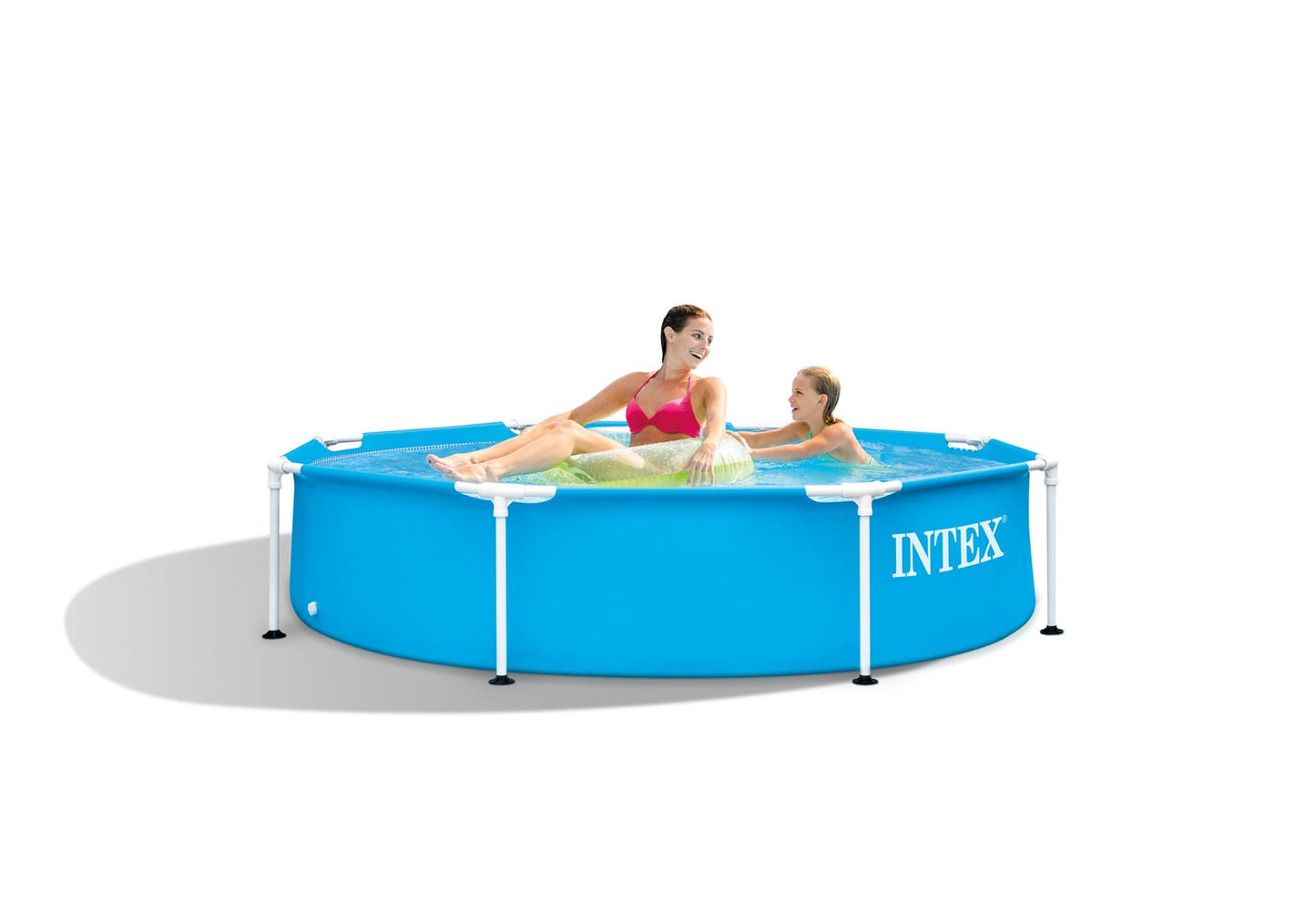 Intex Metal Frame build-up pool - round - 2.44 x H0.51 m