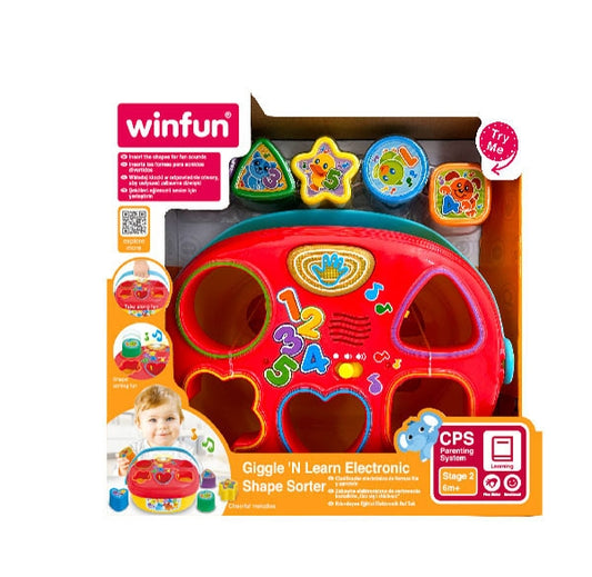 Winfun Giggle 'N Learn Electronic Shape Sorter