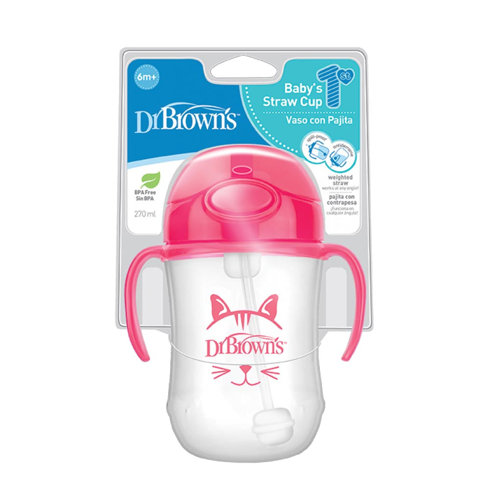 Dr. Brown's Baby's First Straw Cup 270ml
