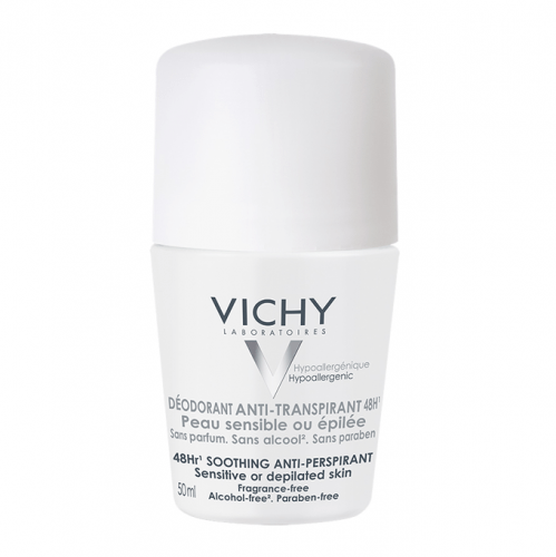 VICHY Deodorant 48Hour Sensitive Skin Anti-Perspirant Roll On 50ml