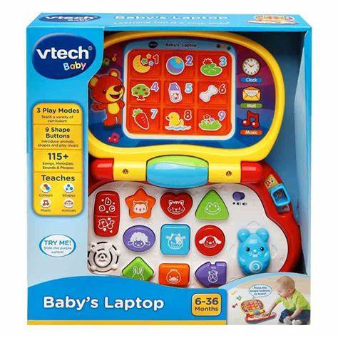 Vtech Baby Laptop Toy, Multicolor