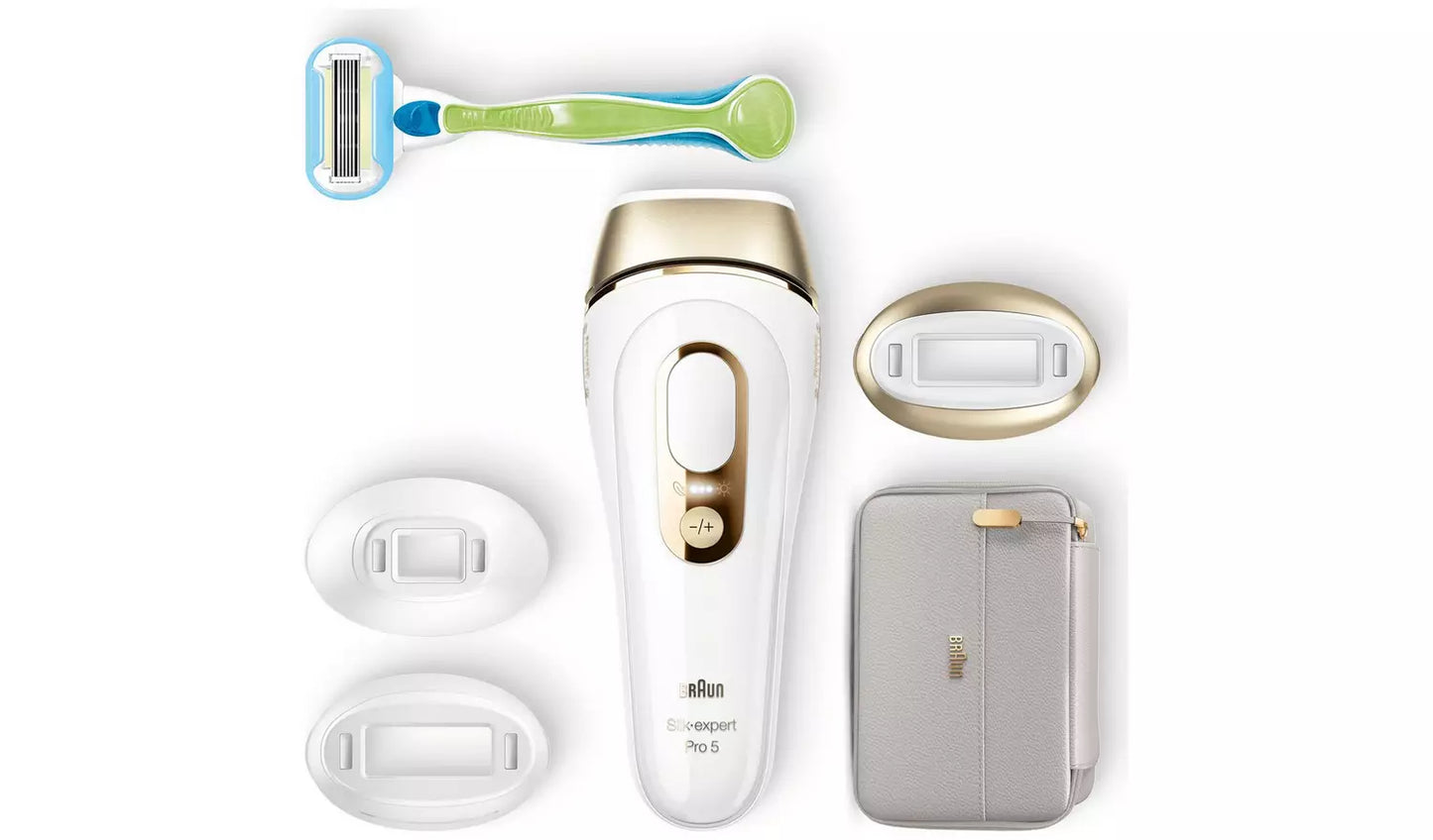 Braun IPL Wht/Gold Box Ap Silk-expert Pro 5