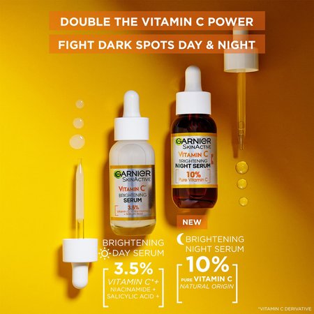 Garnier Skin Active Vitamin C Brightening Night Serum 30ml