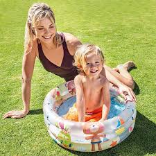 Intex Inflatable Pool + Base Inflatable 61x22cm