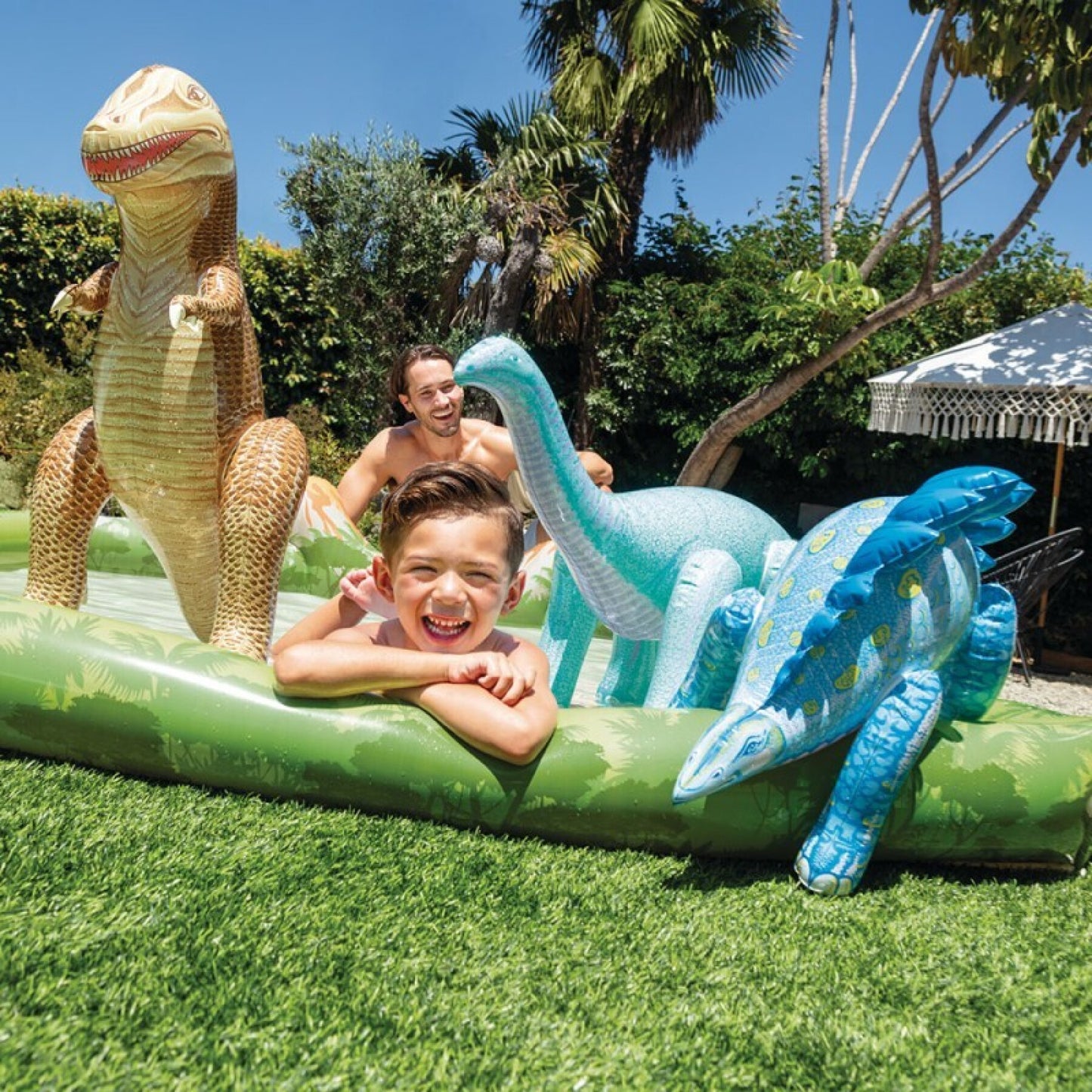 Intex Inflatable Dino Pool 201x201x36 cm