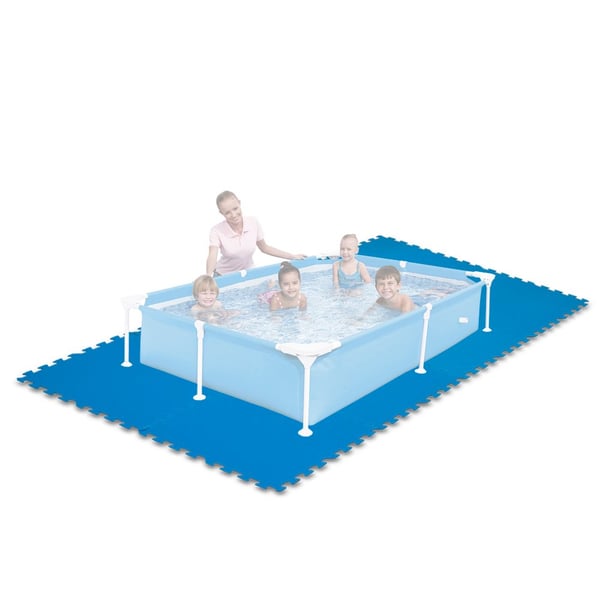 Intex floor tiles L50 x B50 cm (blue) - set of 8 pieces