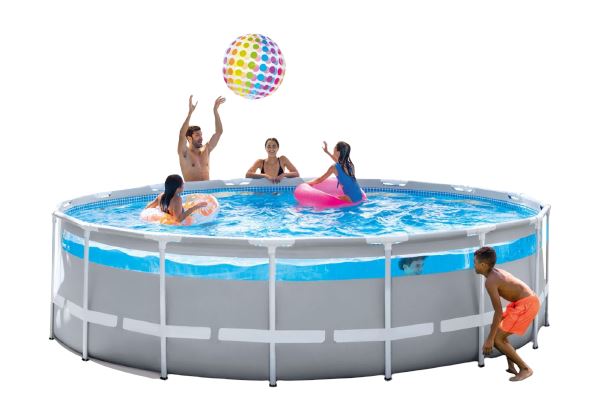 Intex Prism Frame Clearview Set above-ground pool - 427 x 107 cm