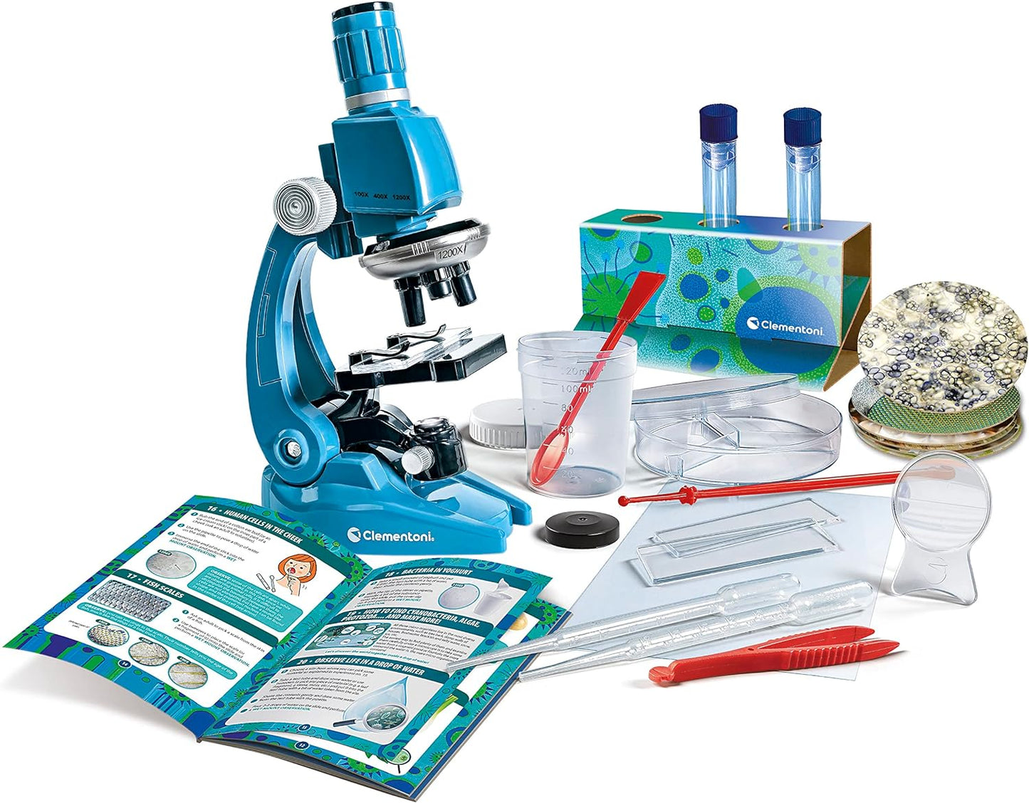 Clementoni, Science & Play Lab 1200X, Experiment Kit
